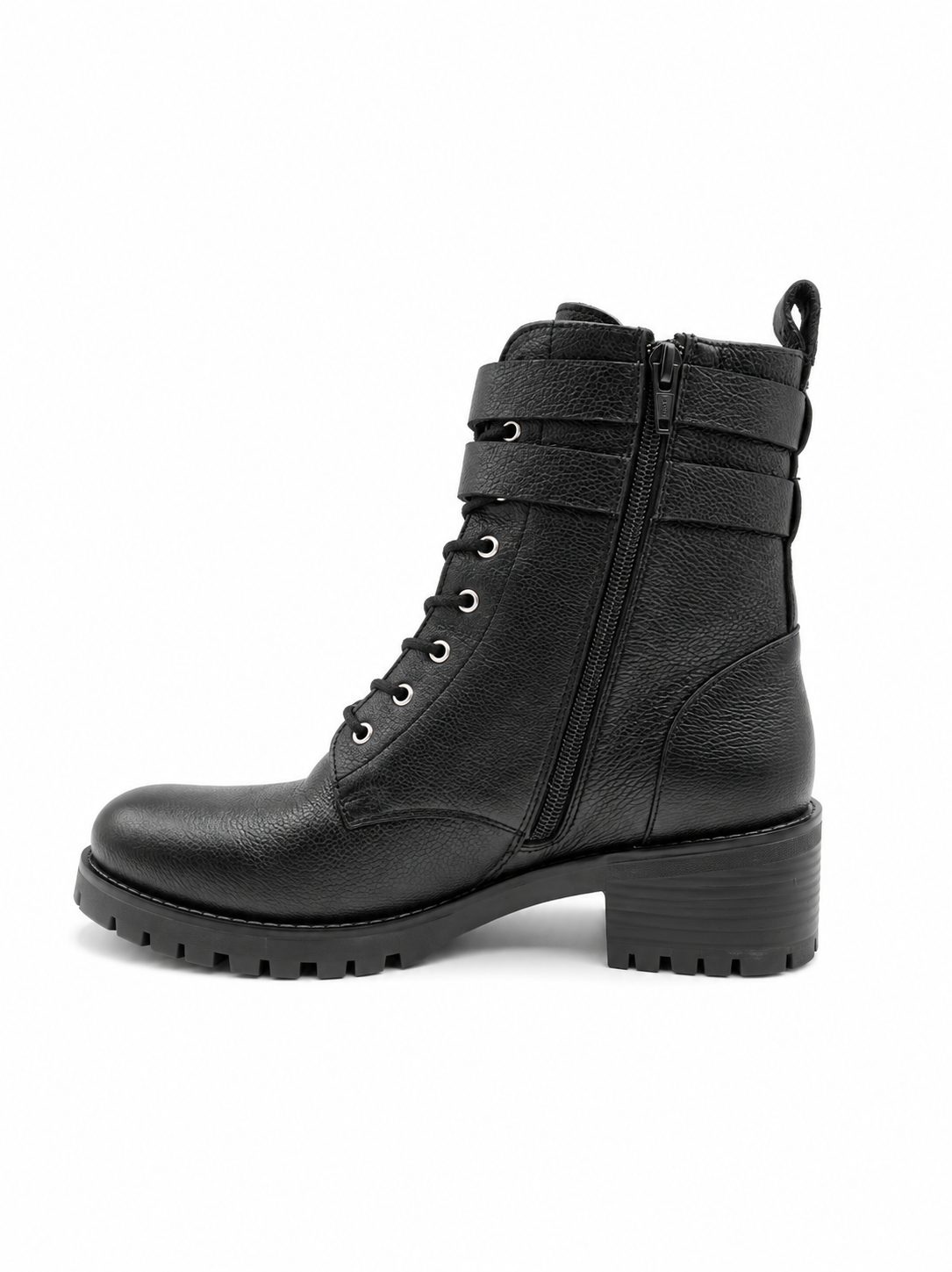 Bottines Cosmoparis cuir noir grainé Davina pointure 39