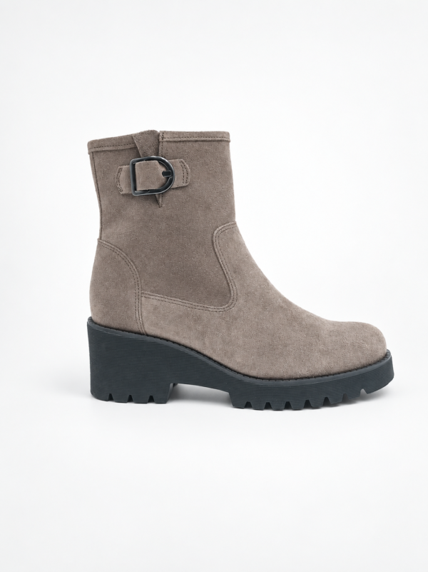 Bottines Gabor cuir suédé taupe femme Gabor pointure 41