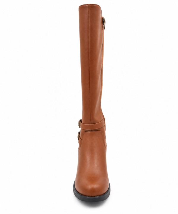 Bottes Gabylou mollets larges marron femme Marta 2XL pointure 39