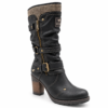 Bottes Mustang noires fourrées femme Mustang Palma pointure 39