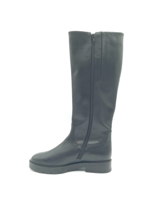 Bottes Gabor cuir noir mollet large pointure 38