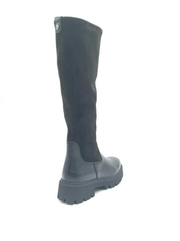 Bottes Caprice cuir noir fourrées pointure 40