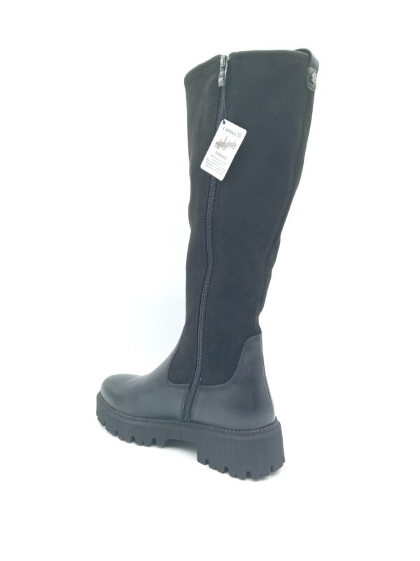 Bottes Caprice cuir noir fourrées pointure 40