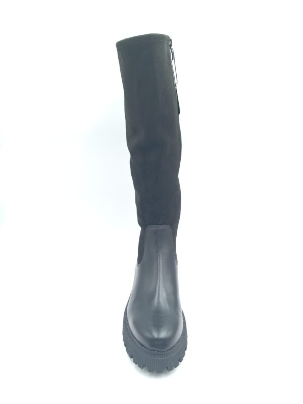 Bottes Caprice cuir noir fourrées pointure 40