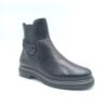 Bottines Tamaris cuir noir femme pointure 39