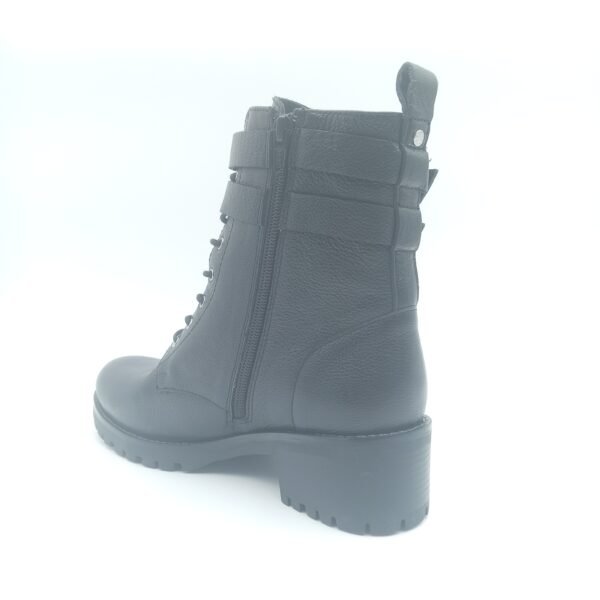 Bottines Cosmoparis cuir noir grainé Davina pointure 39